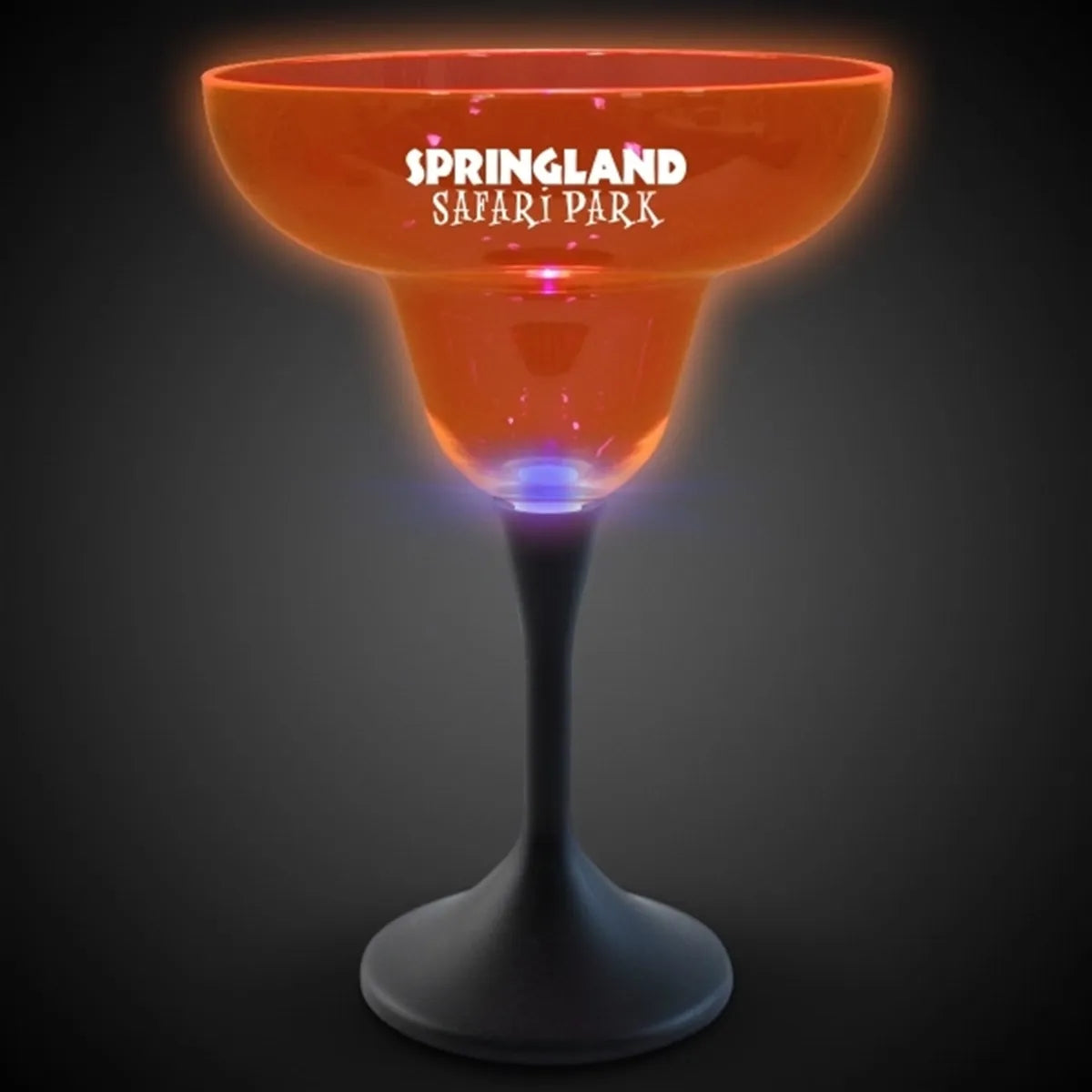 Light-Up Neon Margarita Glass