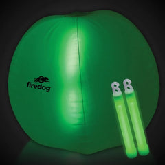 Inflatable Beach Ball 24" with Two Glow Sticks