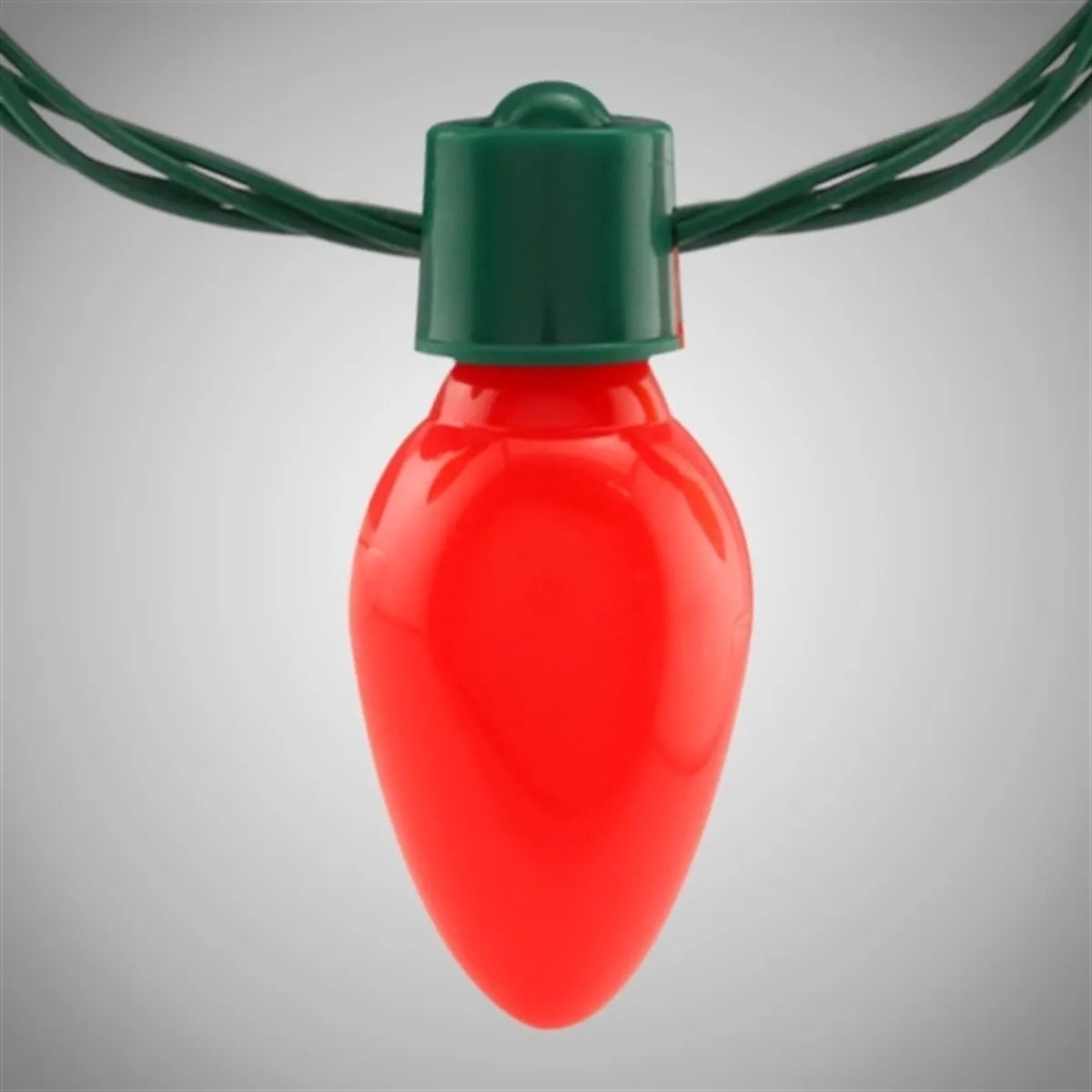 Light-Up Christmas Bulb Necklace