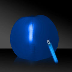Inflatable Beach Ball 12" with Glow Stick