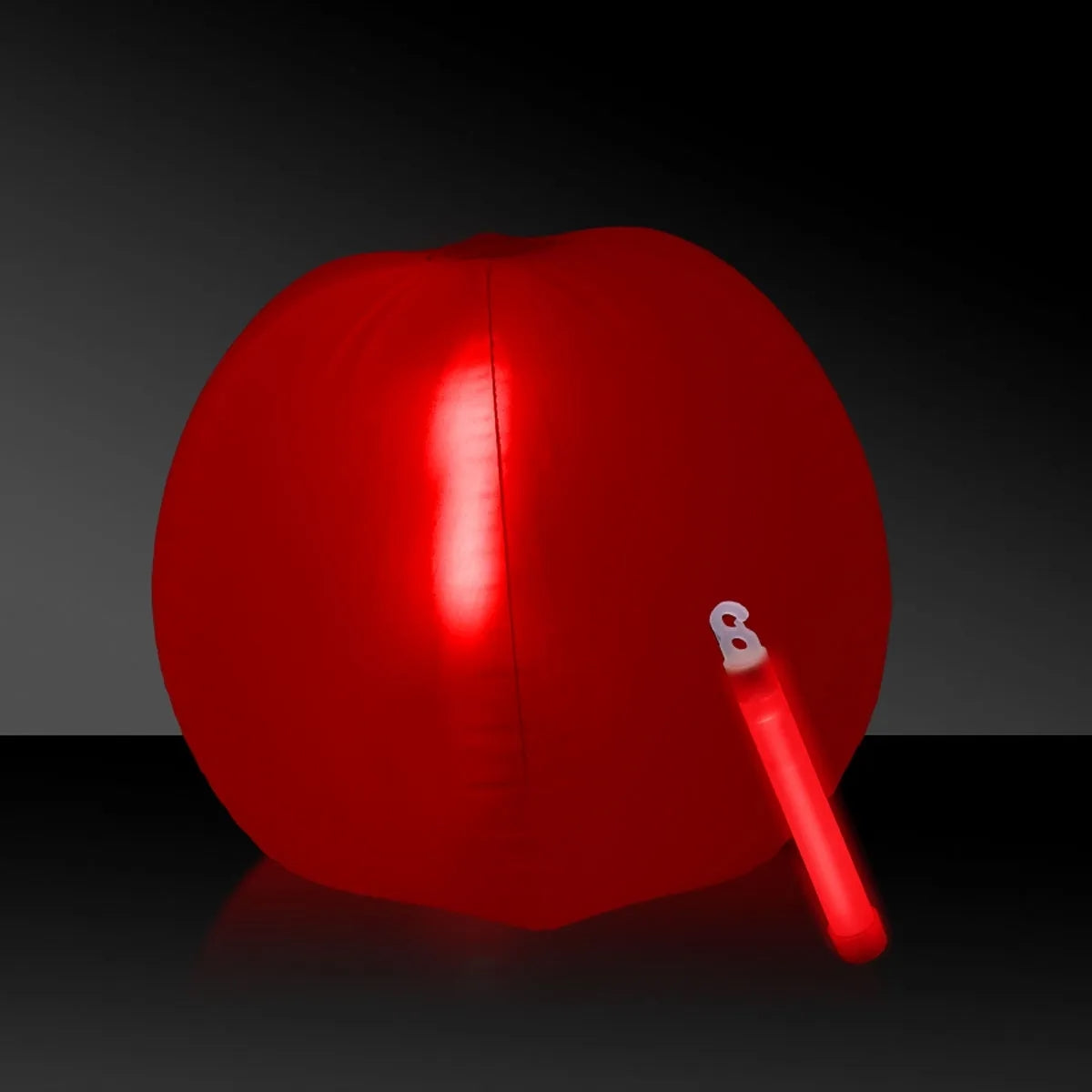 Inflatable Beach Ball 12" with Glow Stick
