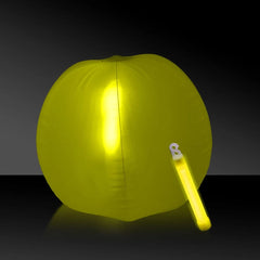 Inflatable Beach Ball 12" with Glow Stick