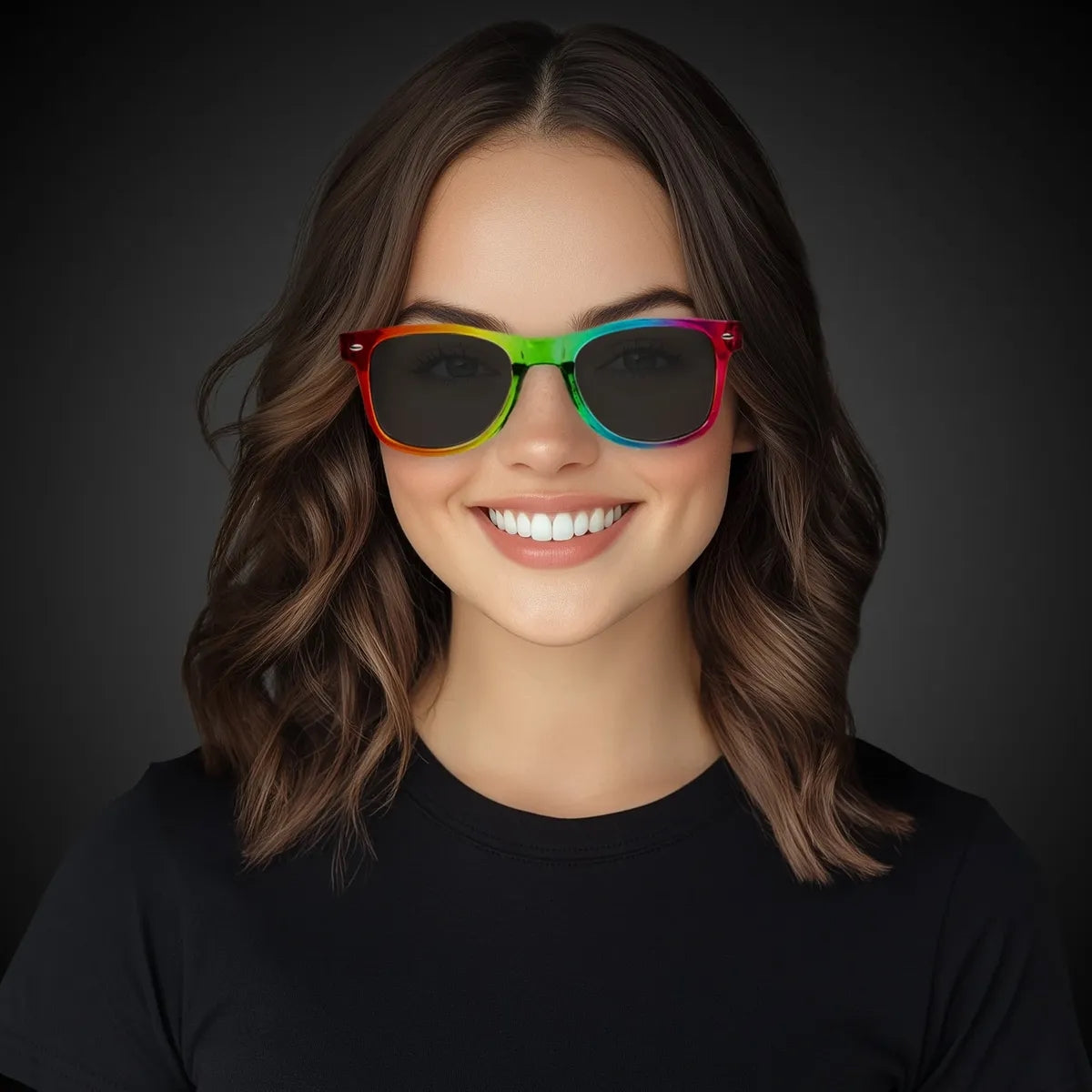 Translucent Rainbow Sunglasses