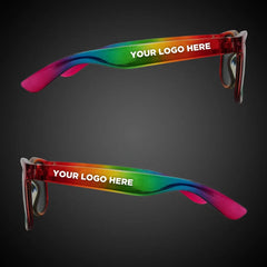 Translucent Rainbow Sunglasses