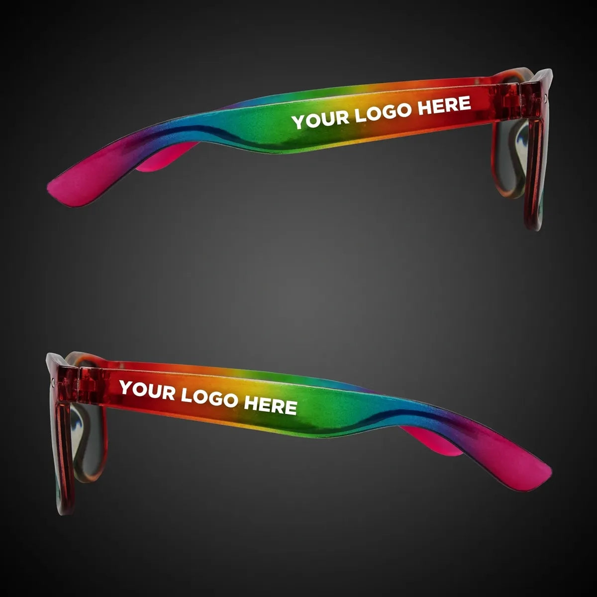Translucent Rainbow Sunglasses