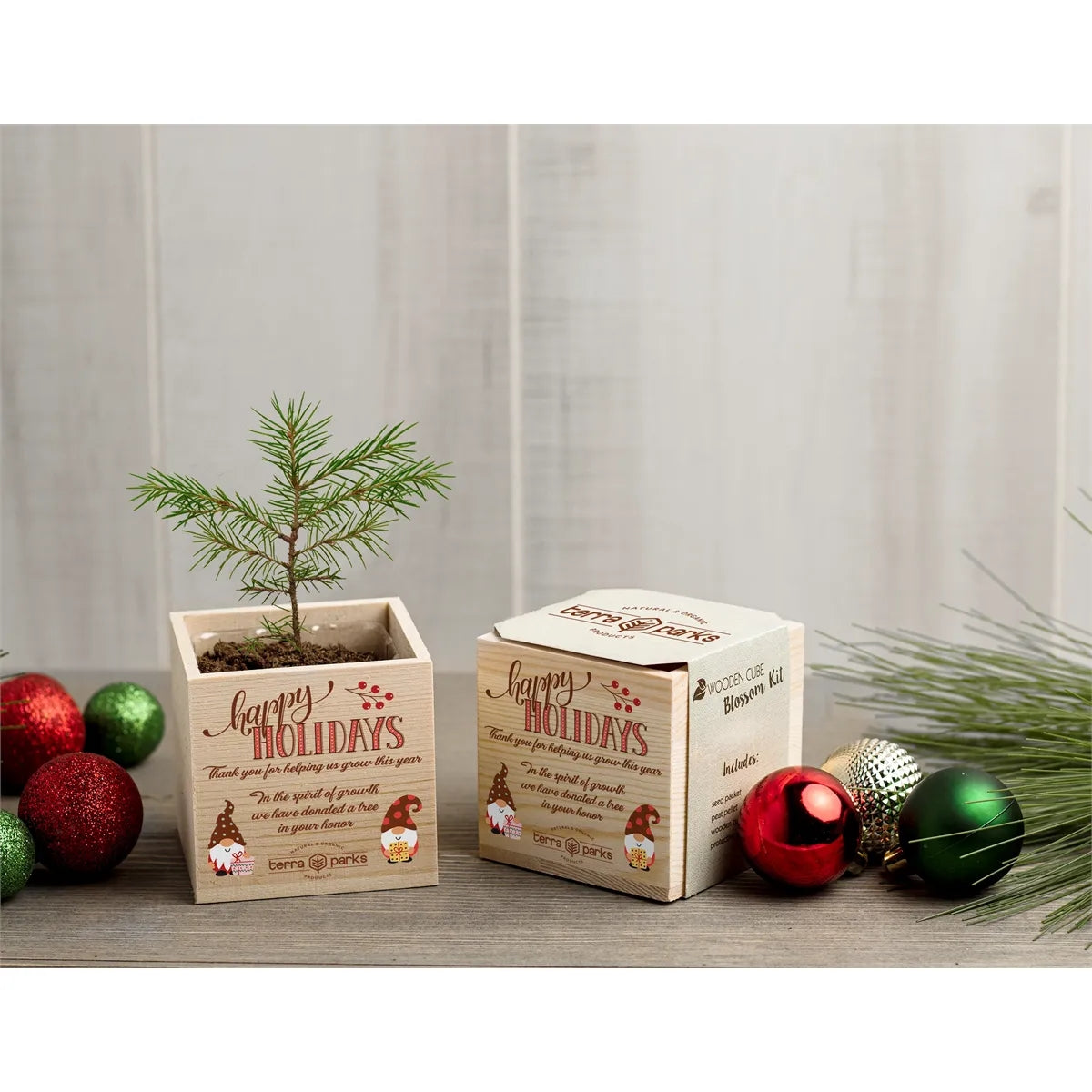 Wooden Cube Blossom Kit
