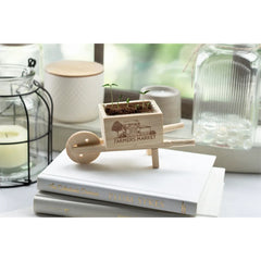 Wooden Wheel Barrow Blossom Kit