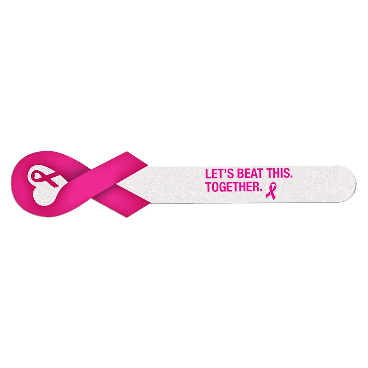 Ribbon Emery Board for Breast Cancer Awareness