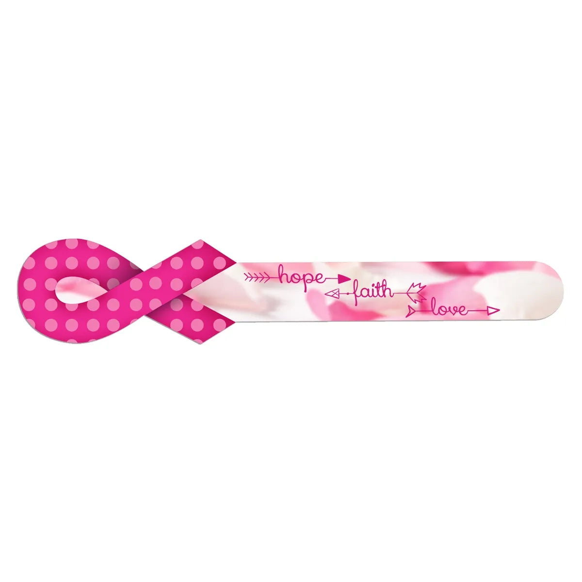 Ribbon Emery Board for Breast Cancer Awareness