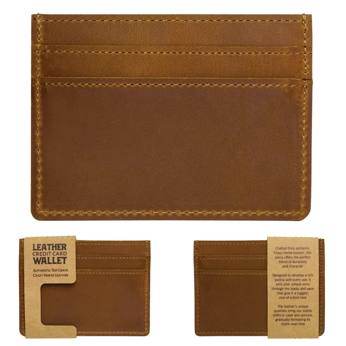 Leather Credit Card Wallet