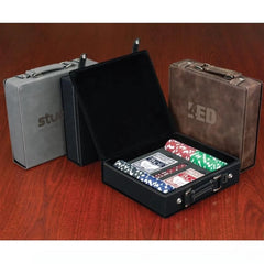 Leatherette Poker Set