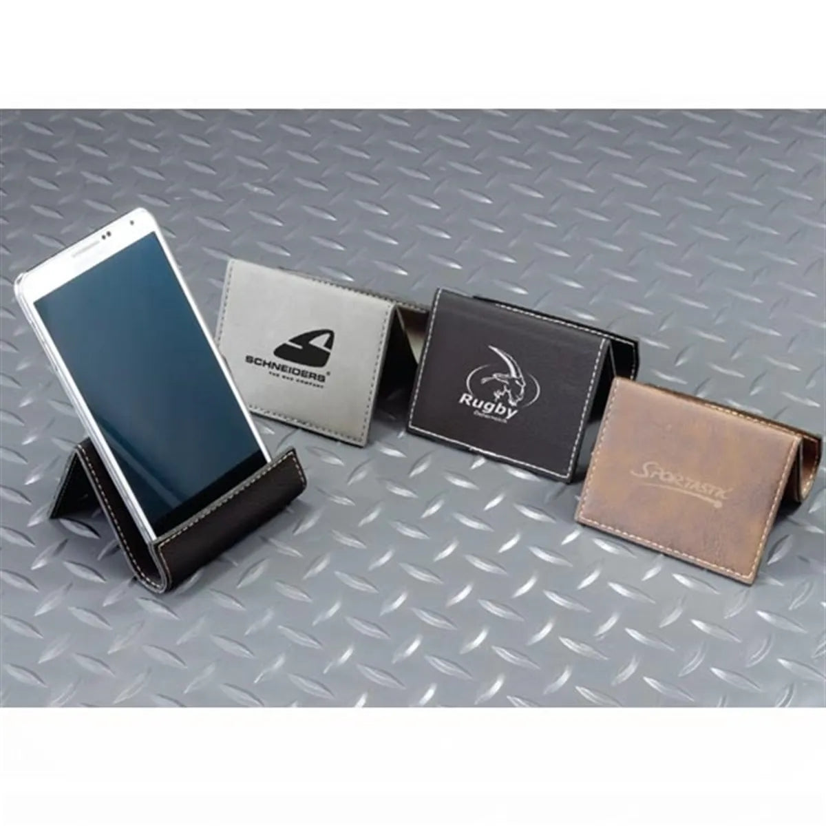 Leatherette Holder Easel and Phone Stand