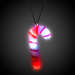 Light-Up Candy Cane Necklace