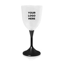 Light-Up Frosted Wine Glass 10 oz