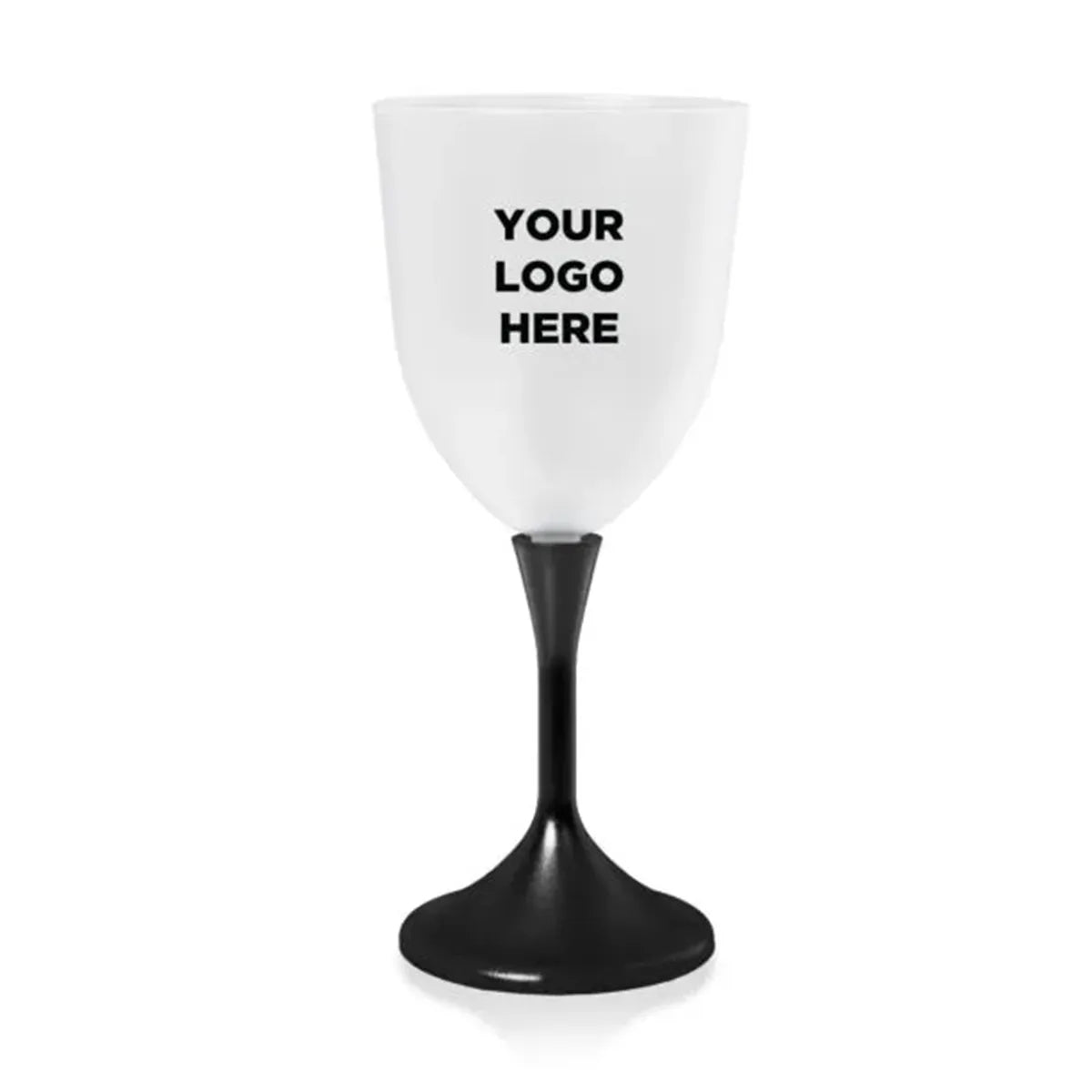 Light-Up Frosted Wine Glass 10 oz