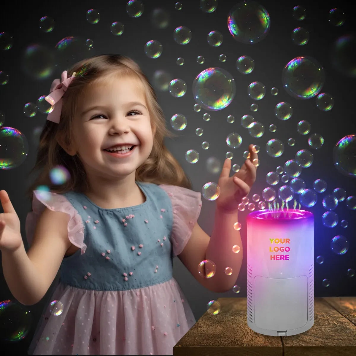 Light-Up Bubble Machine