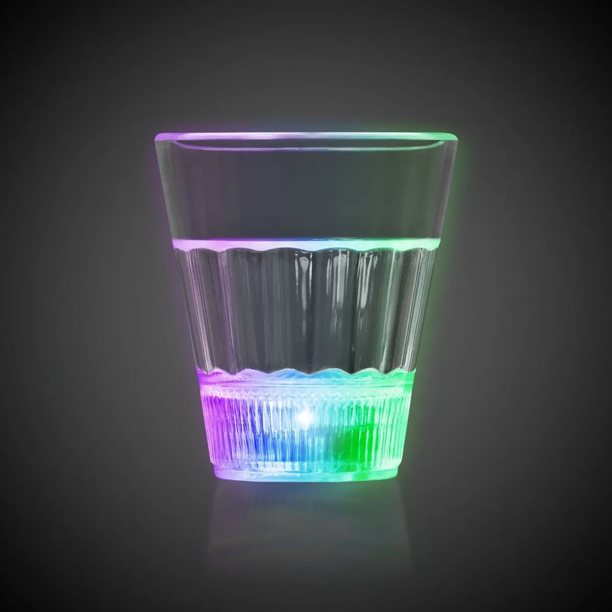 Light-Up Shot Glass — Rainbow