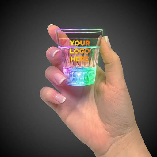 Light-Up Shot Glass — Rainbow