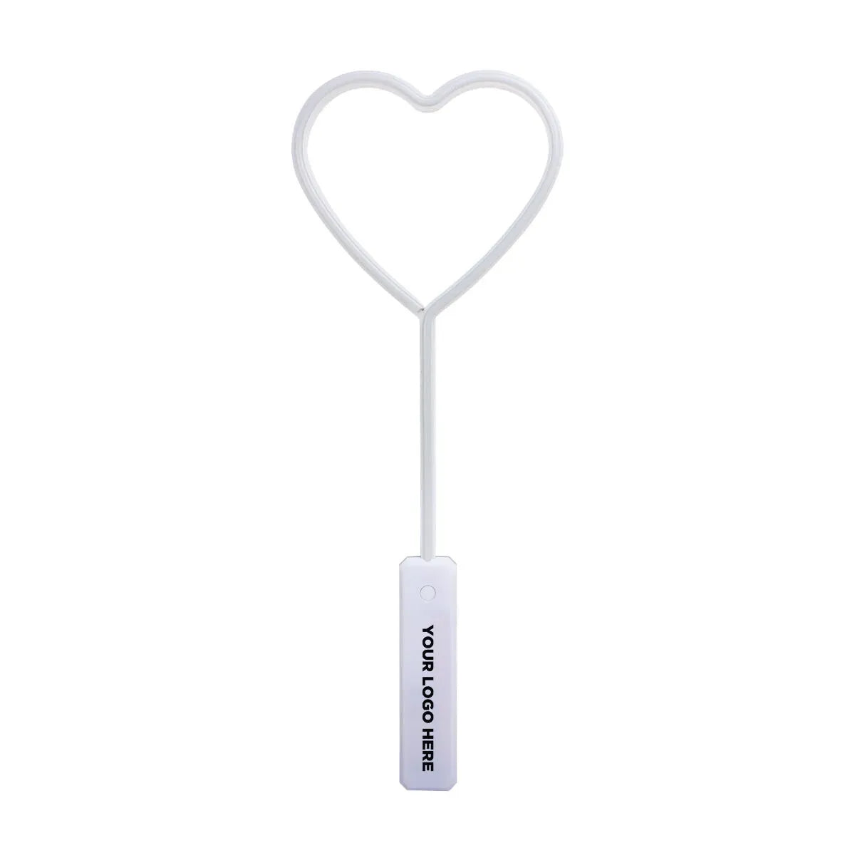 Light-Up Red Heart Neon Wand