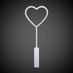 Light-Up Red Heart Neon Wand