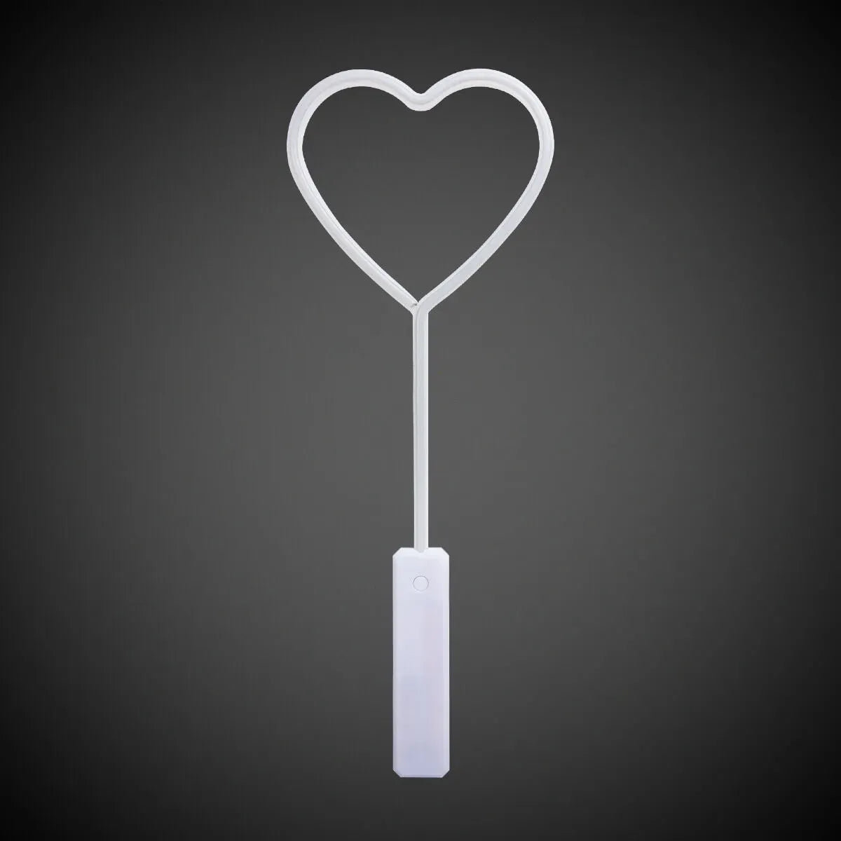 Light-Up Red Heart Neon Wand