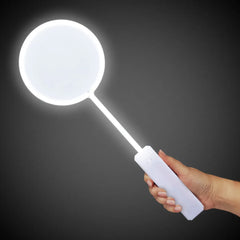 Light-Up White Circle Wand