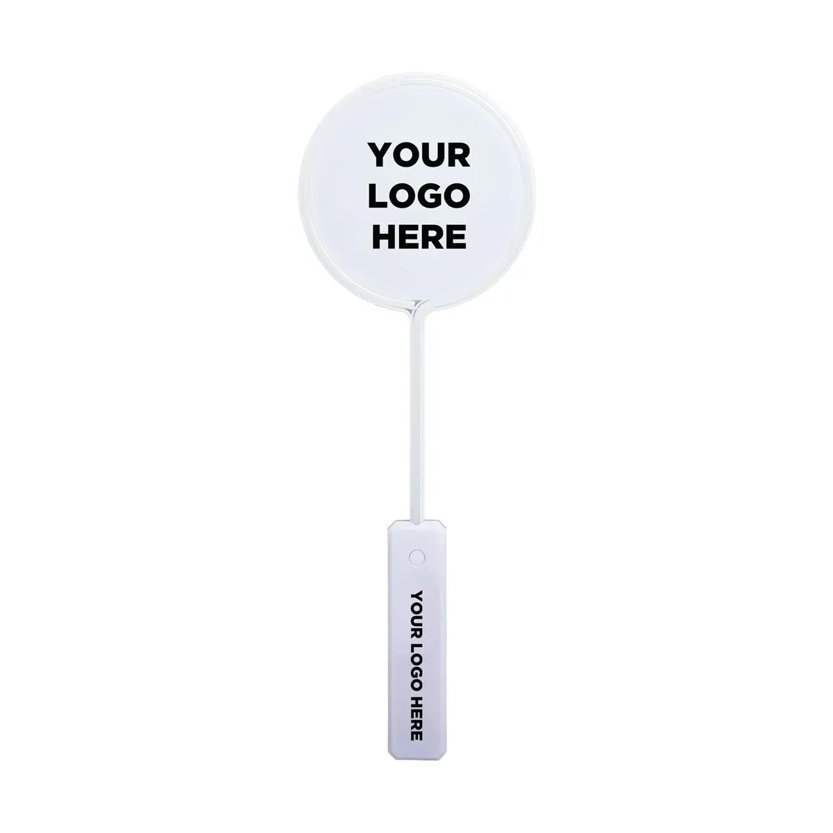 Light-Up White Circle Wand