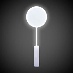 Light-Up White Circle Wand