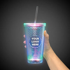 Light-Up Diamond Tumbler 16 oz