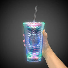 Light-Up Diamond Tumbler 16 oz
