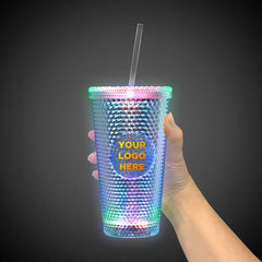 Light-Up Diamond Tumbler 16 oz
