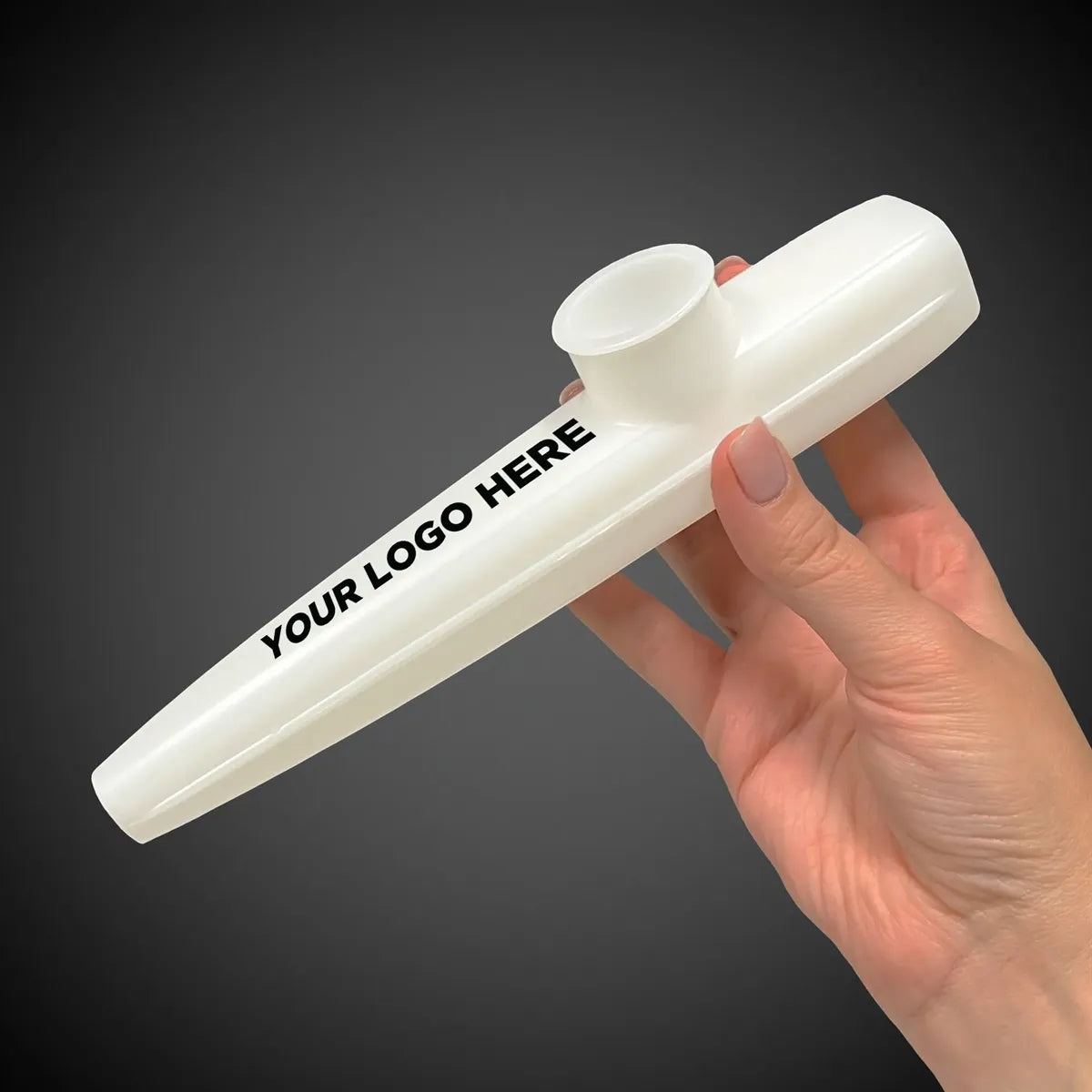 White Kazoo 8"