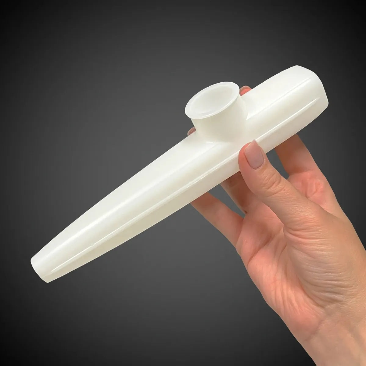 White Kazoo 8"
