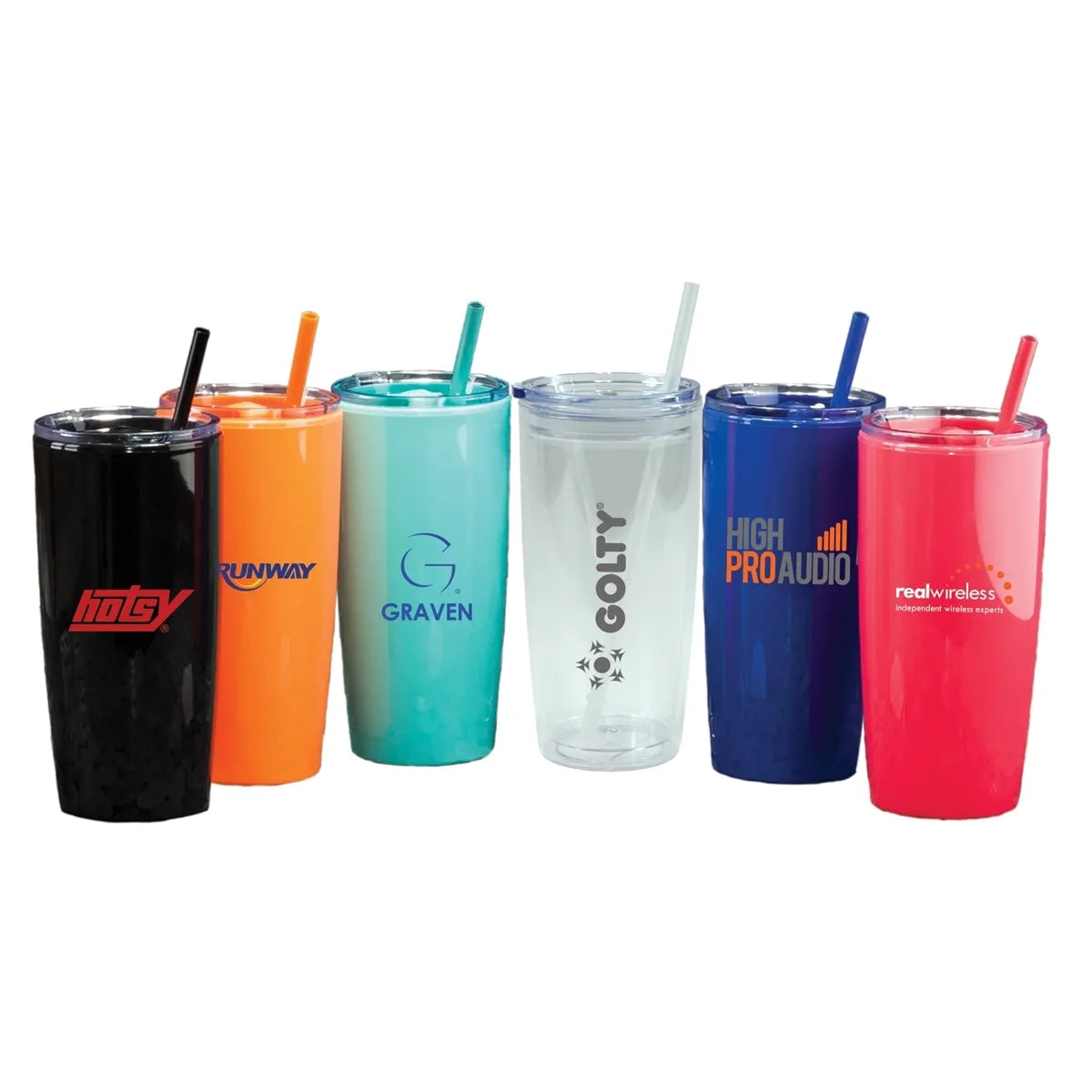 22 Oz. Captiva Tumbler with Straw