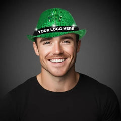 Light-Up St. Patrick's Sequin Fedora