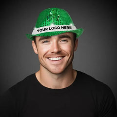 Light-Up St. Patrick's Sequin Fedora