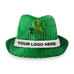 Light-Up St. Patrick's Sequin Fedora