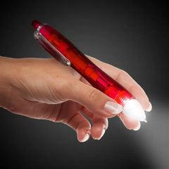 Pen with Dual-LED Flashlight 5"