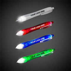 Pen with Dual-LED Flashlight 5"