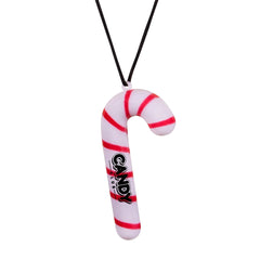 Light-Up Candy Cane Necklace