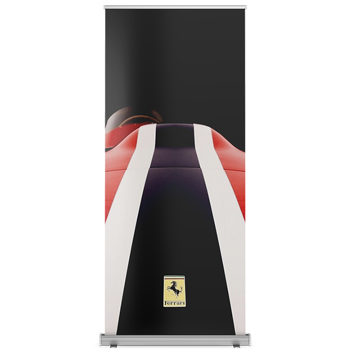 Fabric 33"x84" Roll Up Banner