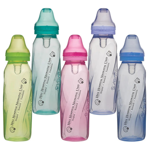 8 oz Assorted Color Baby Bottles