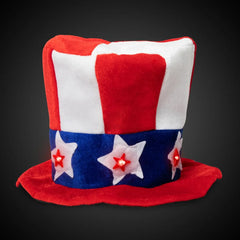 Flashing LED Uncle Sam Hat