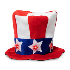 Flashing LED Uncle Sam Hat