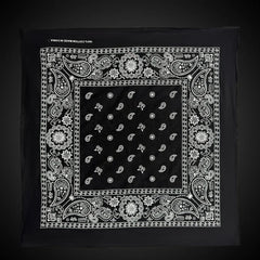 Cotton Bandana 22" — Solid & Paisley