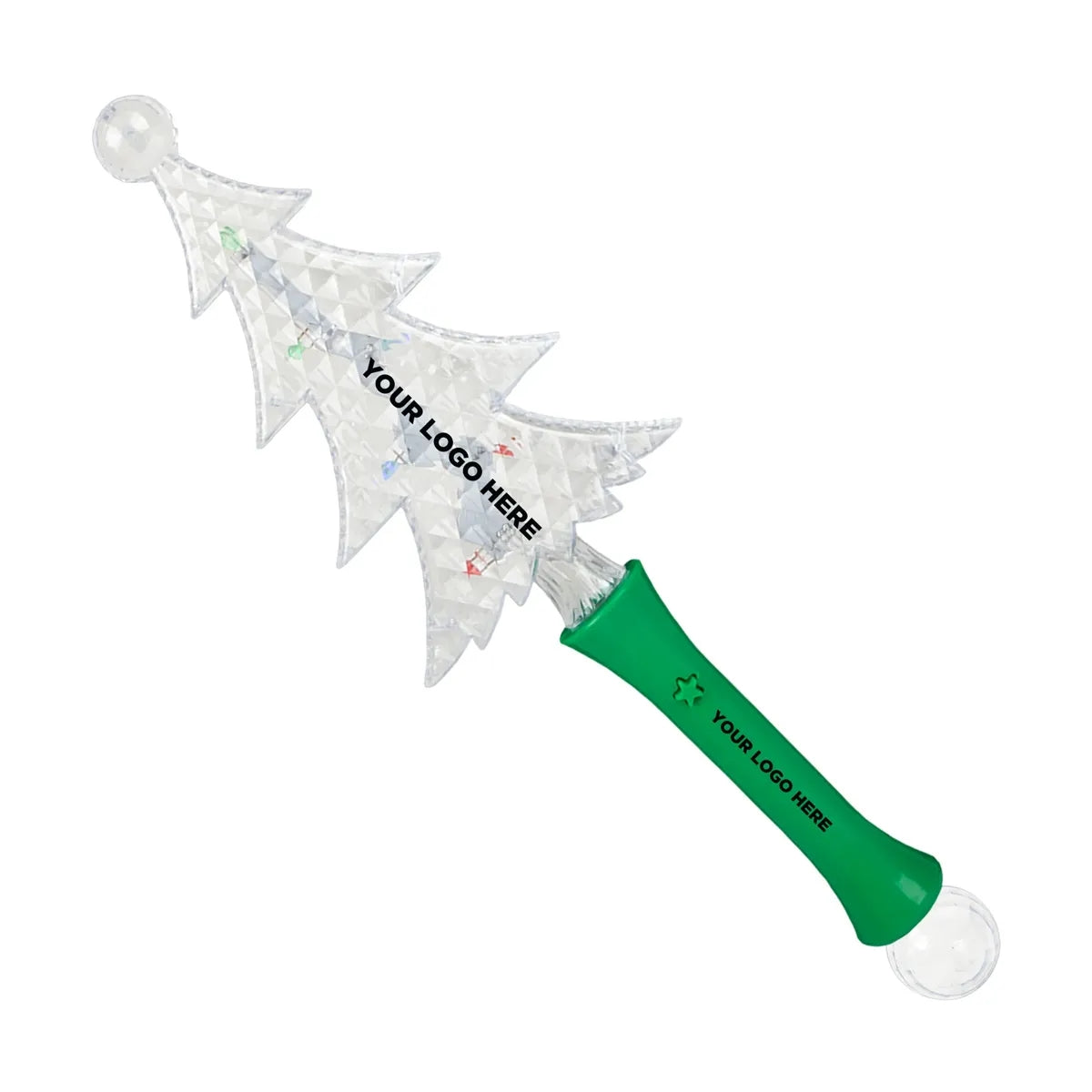 Light-Up Christmas Tree Wand 13"