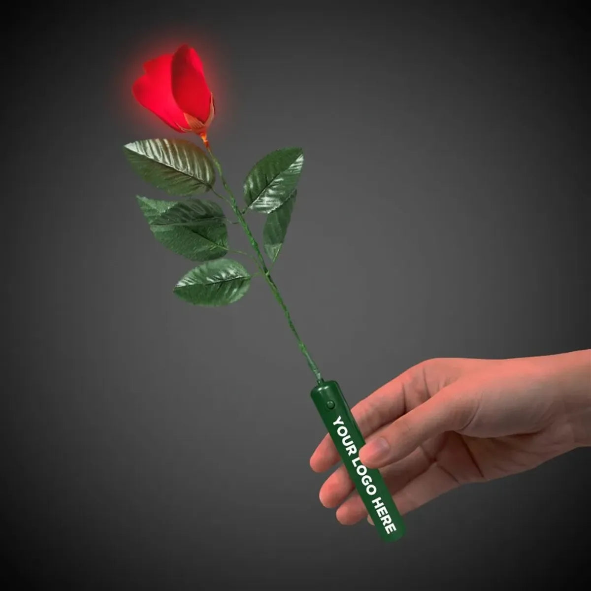 Light-Up Red Rose