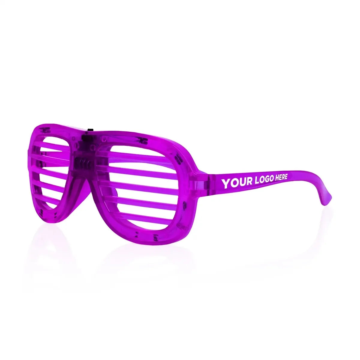 Light-Up Slotted Party Glasses