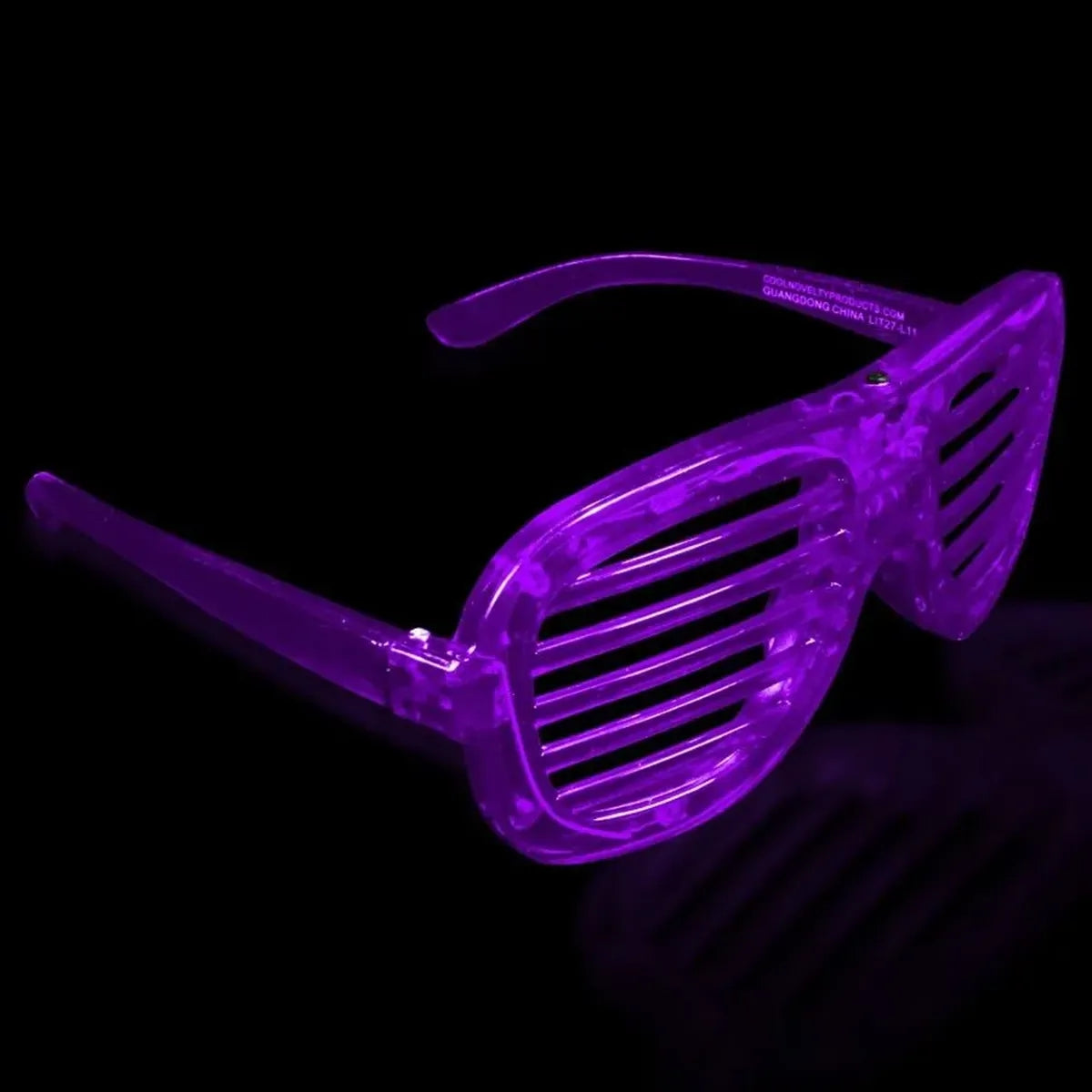 Light-Up Slotted Party Glasses