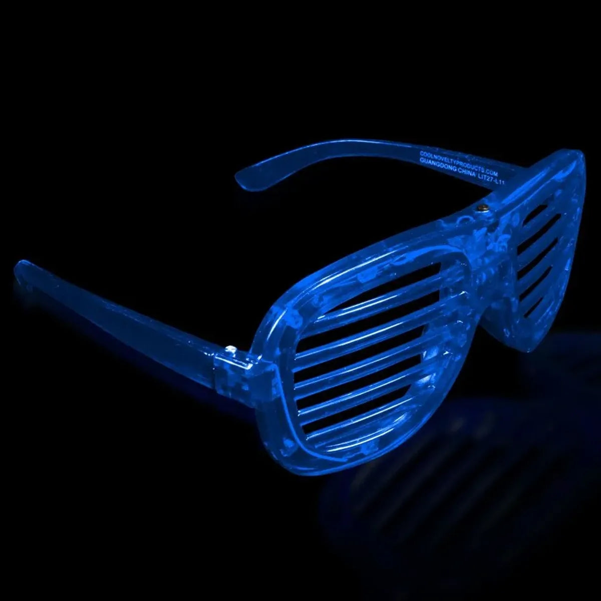 Light-Up Slotted Party Glasses